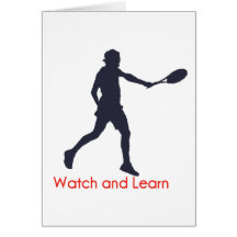Roger Federer Watch and Learn Card