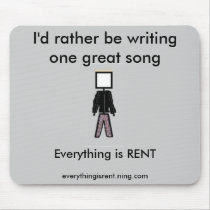 Roger Mousepad by rentheadperson Roger Mousepad