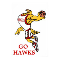 Rogers GHawk Basketball Mascot Poster - Tall posters by josephjacques Rogers GHawk Basketball Mascot Poster - Tall posters