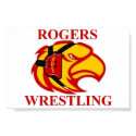 Rogers Hawkhead Wrestling Poster posters