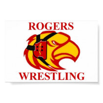 Rogers Hawkhead Wrestling Poster posters