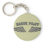 Rogue Pilot Wings Key Chains