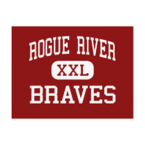 Rogue River - Braves - Middle - Rogue River Oregon postcards