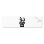ROI DE LION BUMPER STICKERS