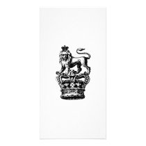 ROI DE LION PHOTO CARD TEMPLATE
