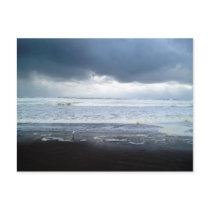 Roiling Sea at Agate Beach Oregon Postcard by SialiciousStationary Roiling Sea at Agate Beach Oregon Postcard