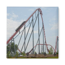 roiller coaster fridge magnets