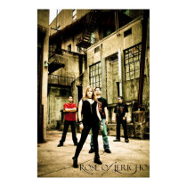 ROJ Band Alley Poster posters