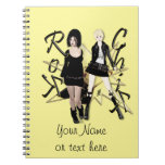 Rok Star Chiks Spiral Notebooks