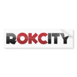 ROKCITY BUMPER STICKER