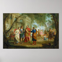 Roland Learns of the Love of Angelica and Medoro Poster
