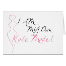 Role Model White cards