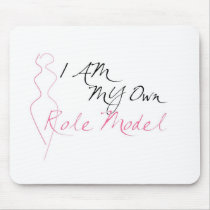 Role Model White mousepads