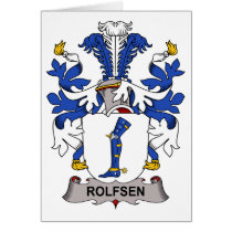 Rolfsen Family Crest cards