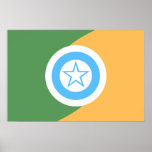 Rolimdemoura Rondonia Brasil, Brazil flag Poster