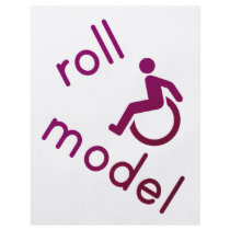 Roll Model - Disability Tees - in purple Full Color Flyer