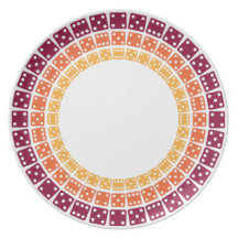 Roll the Dice Red Plates