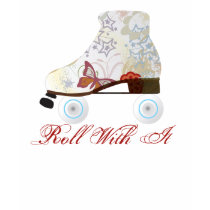 Roll With It Roller Skating Tee t-shirts