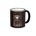 Rolleicord art deco camera mug
