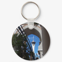 Roller Coaster at the Sahara Keychain