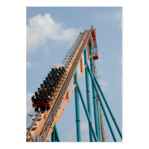 Roller Coaster Business Card
