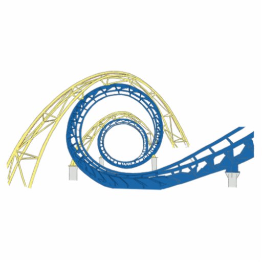 Roller Coaster Cut Outs | Zazzle