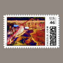 Roller Coaster Digital Festival stamps