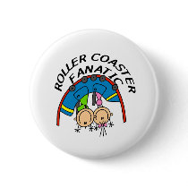 Roller Coaster Fanatic buttons