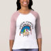 Ladies 3/4 Sleeve Raglan (Fitted)