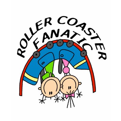 Roller Coaster Fanatic Tshirts and Gifts by stick_figures