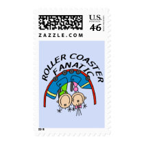 Roller Coaster Fanatic Tshirts and Gifts Postage