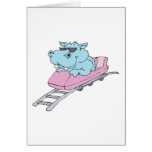 roller coaster hippo greeting cards