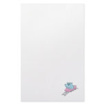 roller coaster hippo personalized stationery