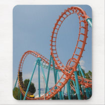 roller coaster mousepad