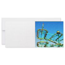 Roller Coaster Rack Card