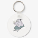 roller coaster rhino keychains by doonidesignsanimals roller coaster rhino keychains
