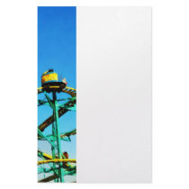 Roller Coaster Stationery Design