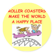 roller coasters sticker