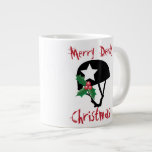 Roller Derby Christmas, Roller Skating Large Coffee Mug