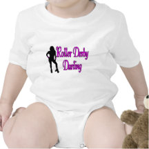 Roller Derby Darling Baby Bodysuit