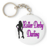 Roller Derby Darling Key Chains