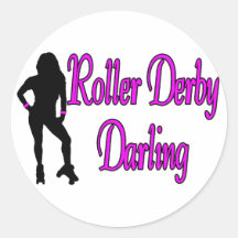 Roller Derby Darling Sticker