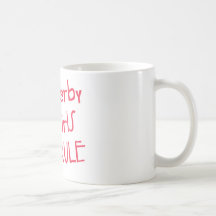 Roller Derby - Derby Girls Rule Coffee Mugs