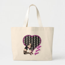 roller derby Diva Canvas Bag