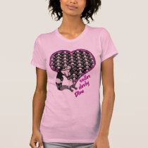 roller derby Diva t-shirts