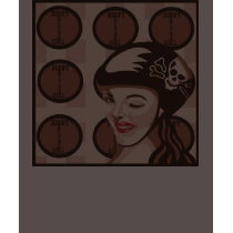 roller derby girl t-shirts