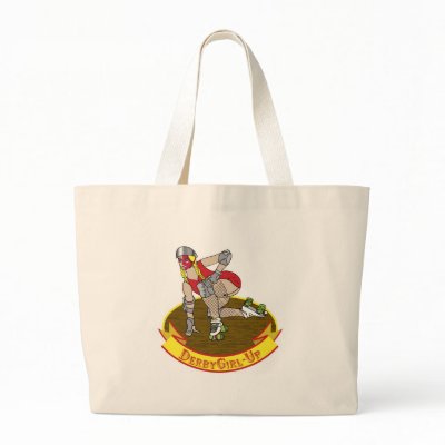 roller derby girl up bag by lexiluger