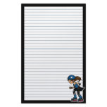 Roller Derby Jammer Customized Stationery
