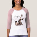 roller derby pin up diva t-shirts