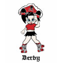 Roller Derby Pirate tee t-shirts by lexiluger Roller Derby Pirate tee t-shirts